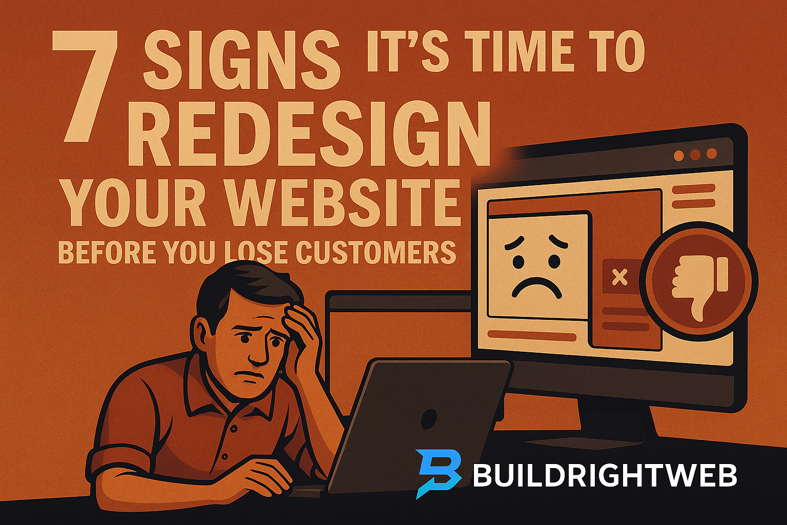 7 Signs It’s Time to Redesign Your Website Before You Lose Customers